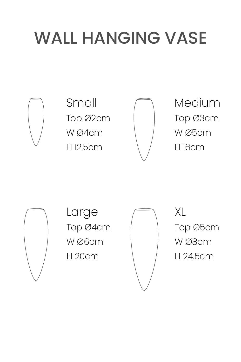 wall hanging vase, home deco, Hanging Vase, Wall Vase