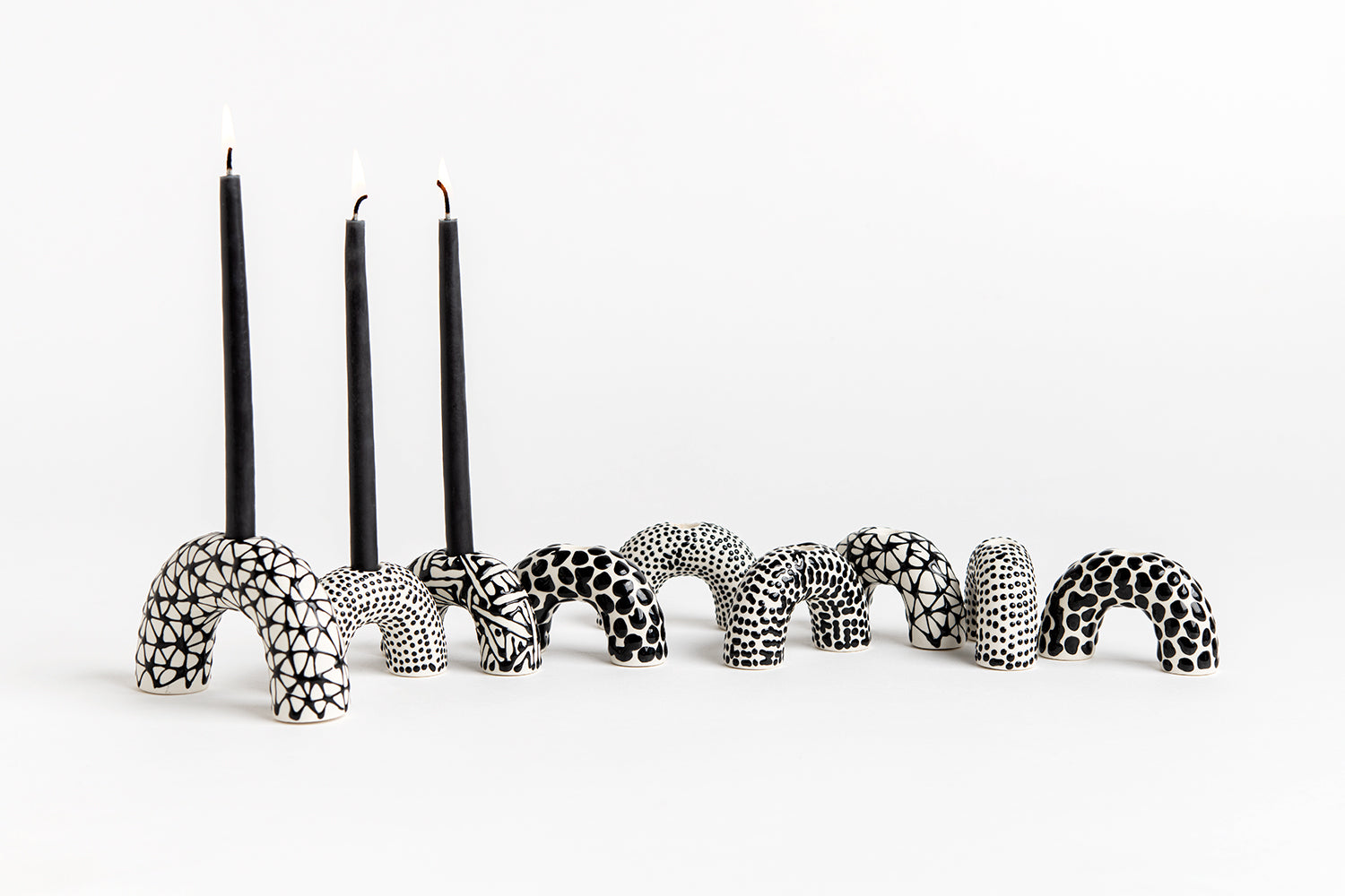 Menora candlesticks candle holders candle stick holder