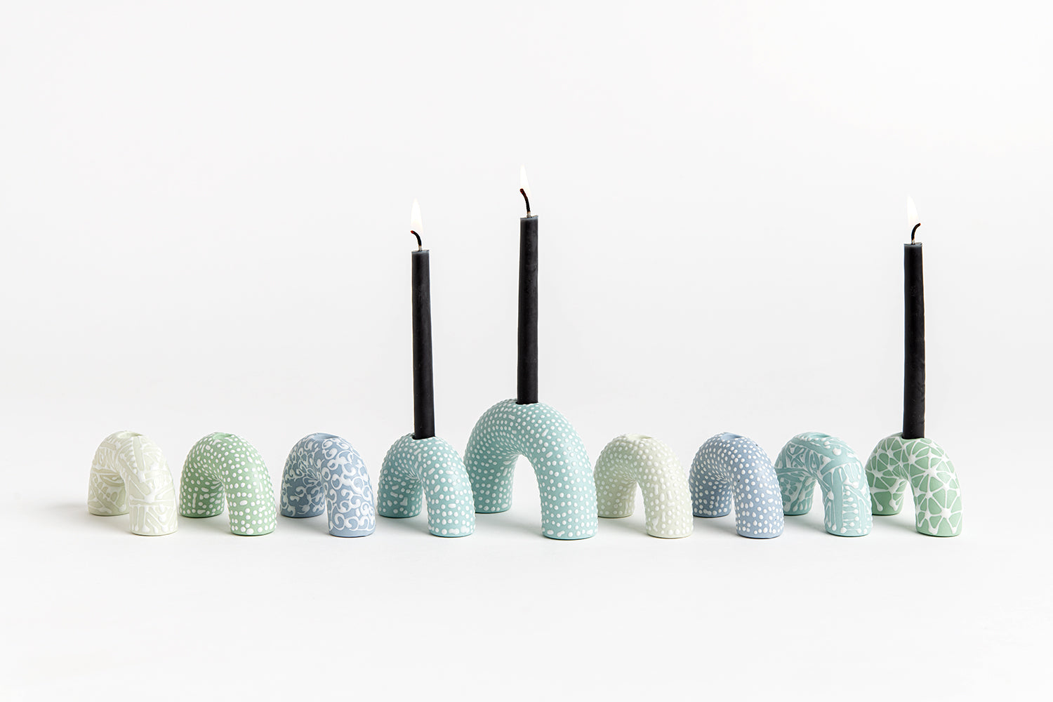 Menora candlesticks candle holders candle stick holder