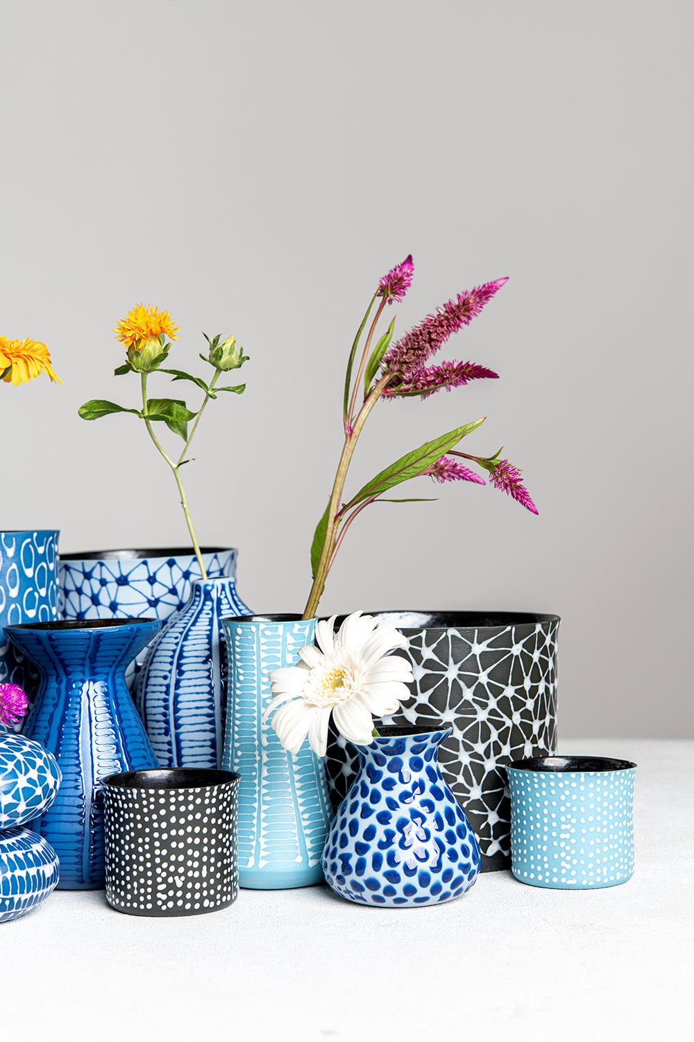 Porcelain Ceramic Planter, Handcrafted Indoor Planter, Multifunctional Ceramic Pot, Slip-Cast Decorative Planter, Home Decor Planter, Succulent Ceramic Pot, Elegant Cylindrical Planter, Colored Porcelain Planter, Artistic Indoor Plant Pot