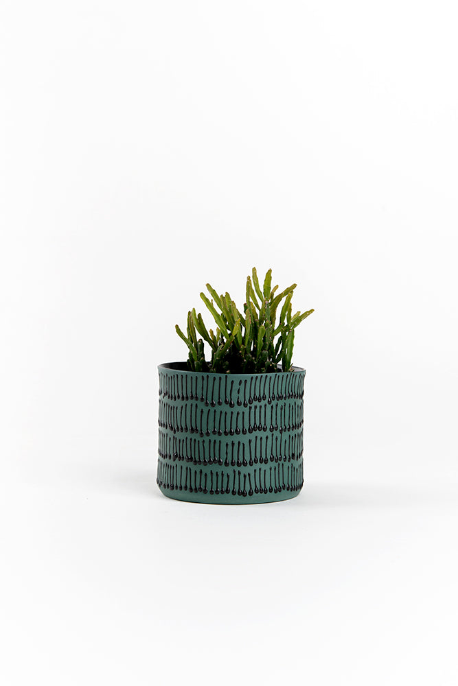 Porcelain Ceramic Planter, Handcrafted Indoor Planter, Multifunctional Ceramic Pot, Slip-Cast Decorative Planter, Home Decor Planter, Succulent Ceramic Pot, Elegant Cylindrical Planter, Colored Porcelain Planter, Artistic Indoor Plant Pot